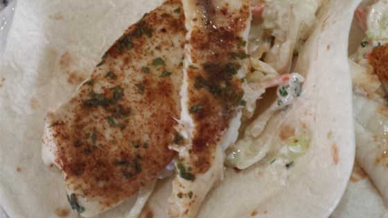 Broiled Tilapia Fish Tacos With Cilantro-lime Slaw
