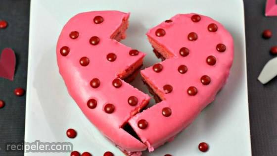 Broken Heart Cake
