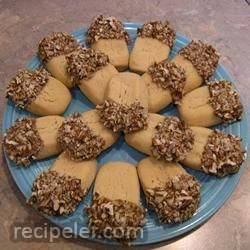 Brown Sugar Shortbread Cookies