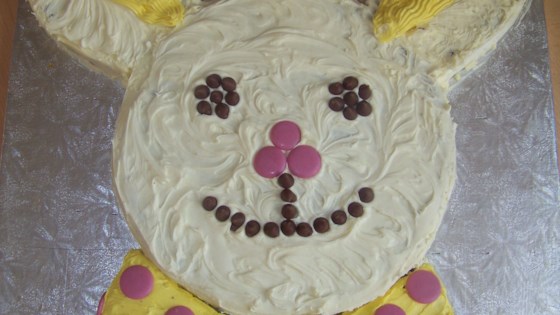 Bunny Cake With Round Cake Pans