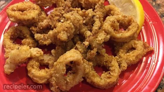 Buttermilk-battered Calamari