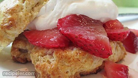 Buttermilk Strawberry Shortcake