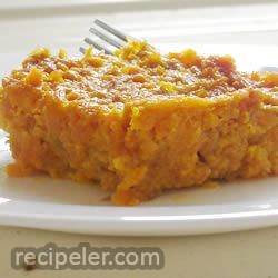 cafeteria carrot souffle