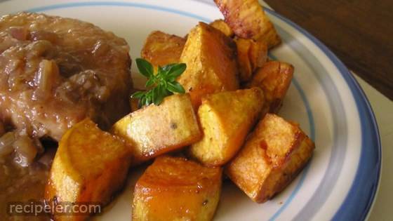 Cajun Style Baked Sweet Potato
