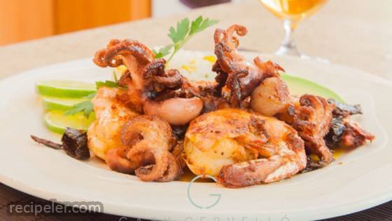 Camarones Al Mojo De Ajo (mexican Shrimp In Garlic Mojo Sauce)