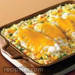 Campbell's&#174; Cheesy Chicken And Rice Casserole