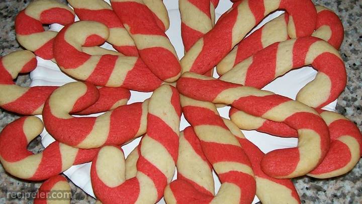 candy cane cookies