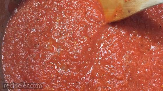 Canning Pizza or Spaghetti Sauce from Fresh Tomatoes