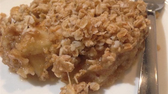 Caramel Apple Crumble