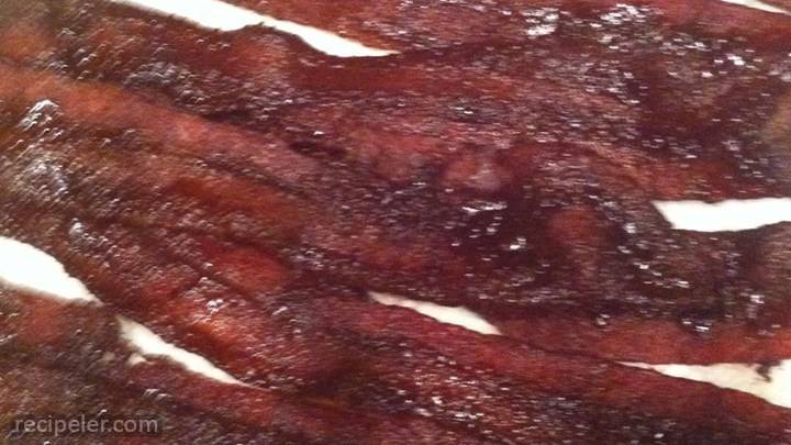 caramelized bacon