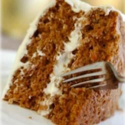 carrot cake with maille® old style mustard
