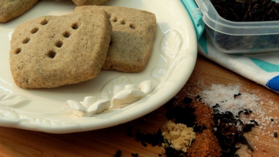 Chai-spiced Shortbread Cookies