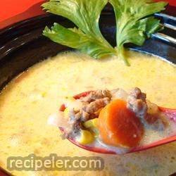 Cheese Vegetable Soup