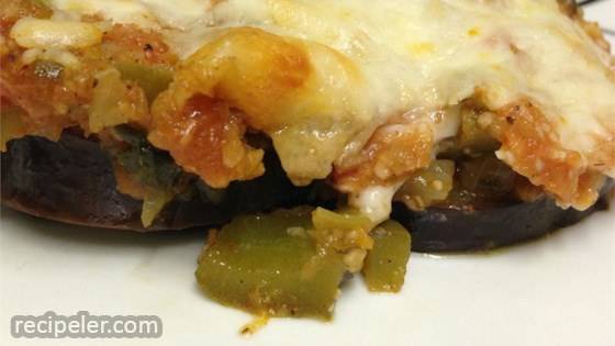 Cheesy Baked Eggplant