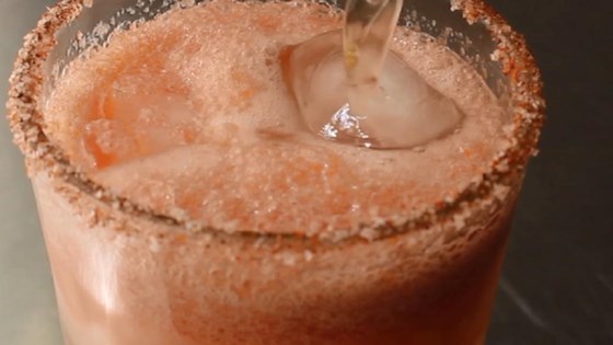 Chef John's &#34;sunset&#34; Michelada