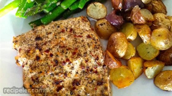 Chef John's Baked Lemon Pepper Salmon