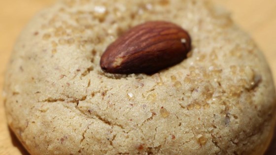 Chewy Almond Butter Cookies