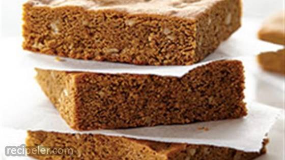 Chewy Molasses Bars