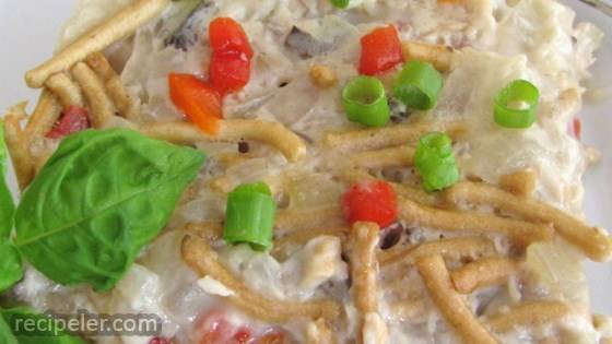 Chicken and Chinese Noodles Casserole
