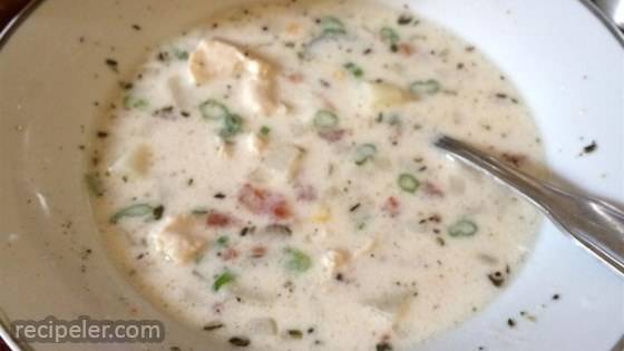 Chicken and Corn Chowder with Thyme