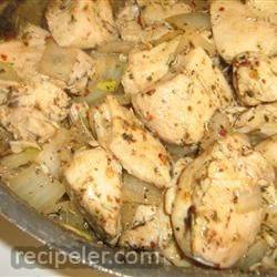 Chicken and Herbs in White Wine