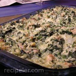 Chicken Florentine Rice Casserole