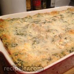 Chicken Lasagna with White Sauce