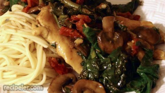 Chicken Marsala Florentine