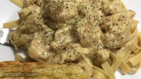 Chicken with a Creamy Marsala Sauce