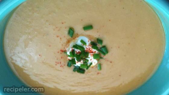 Chilled Tomato and Avocado Soup