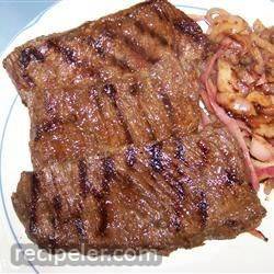 China Lake Barbequed Steak