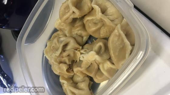 Chinese Chicken and Ginger Steamed Soup Dumplings