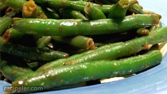 Chinese Green Bean Stir-Fry