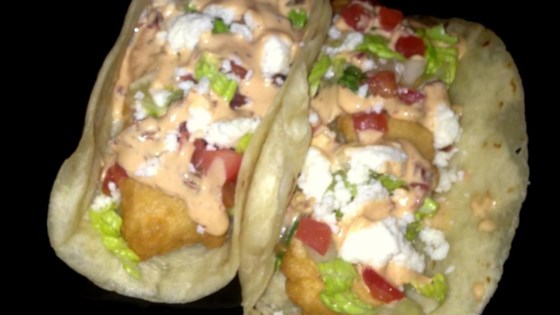 Chipotle Lime Cod Fish Tacos