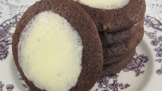 chocolate-cheesecake cookies