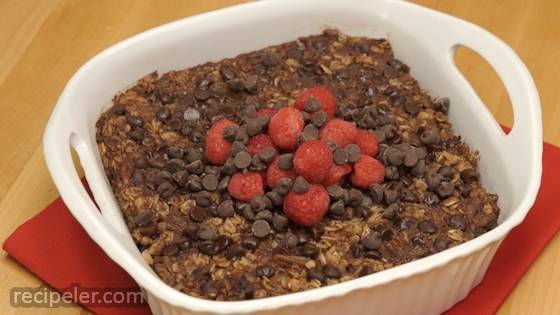 Chocolate Chip Baked Oatmeal