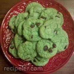 Chocolate Chip Cookies With Peppermint Extract