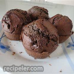 Chocolate Chocolate Chip Muffins