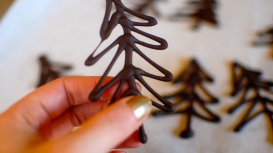chocolate christmas trees