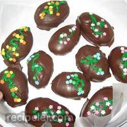 chocolate covered easter eggs