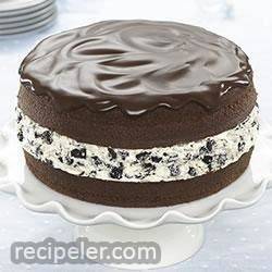 chocolate-covered oreo cookie cake