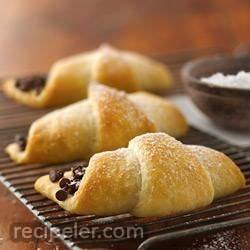Chocolate-filled Crescents