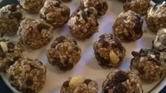 Chocolate Peanut Raisin Bites