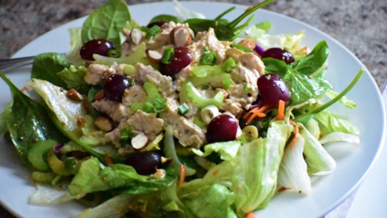 Chopped Turkey Salad With Grapes