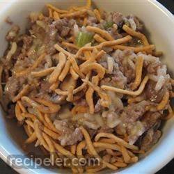 Chow Mein Noodle Casserole