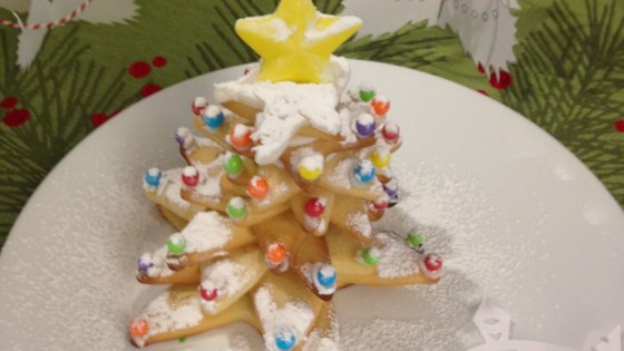 Christmas Tree Cookie Stack