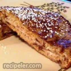 Cinnamon Raisin Stuffed French Toast