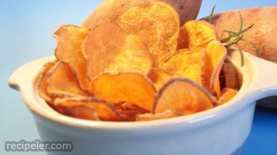 Cinnamon Sweet Potato Chips