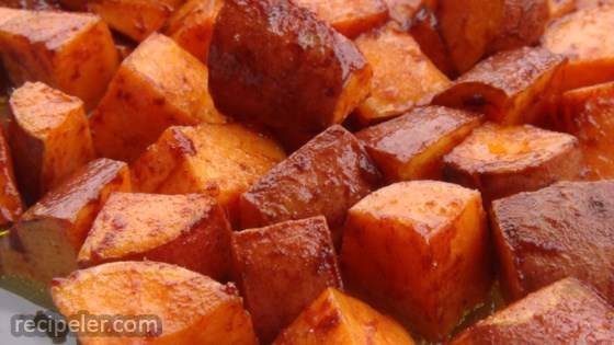 Cinnamon Sweet Potato Slices