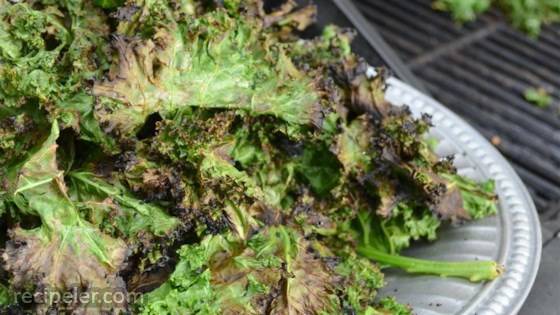 Coconut and Lime Grilled Kale